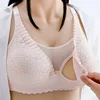 Front Button Maternity Nursing Bra Adjustable Gathered Underwear Comfortable Breastfeeding Bra for Feeding Pregnant Women Clothe 1