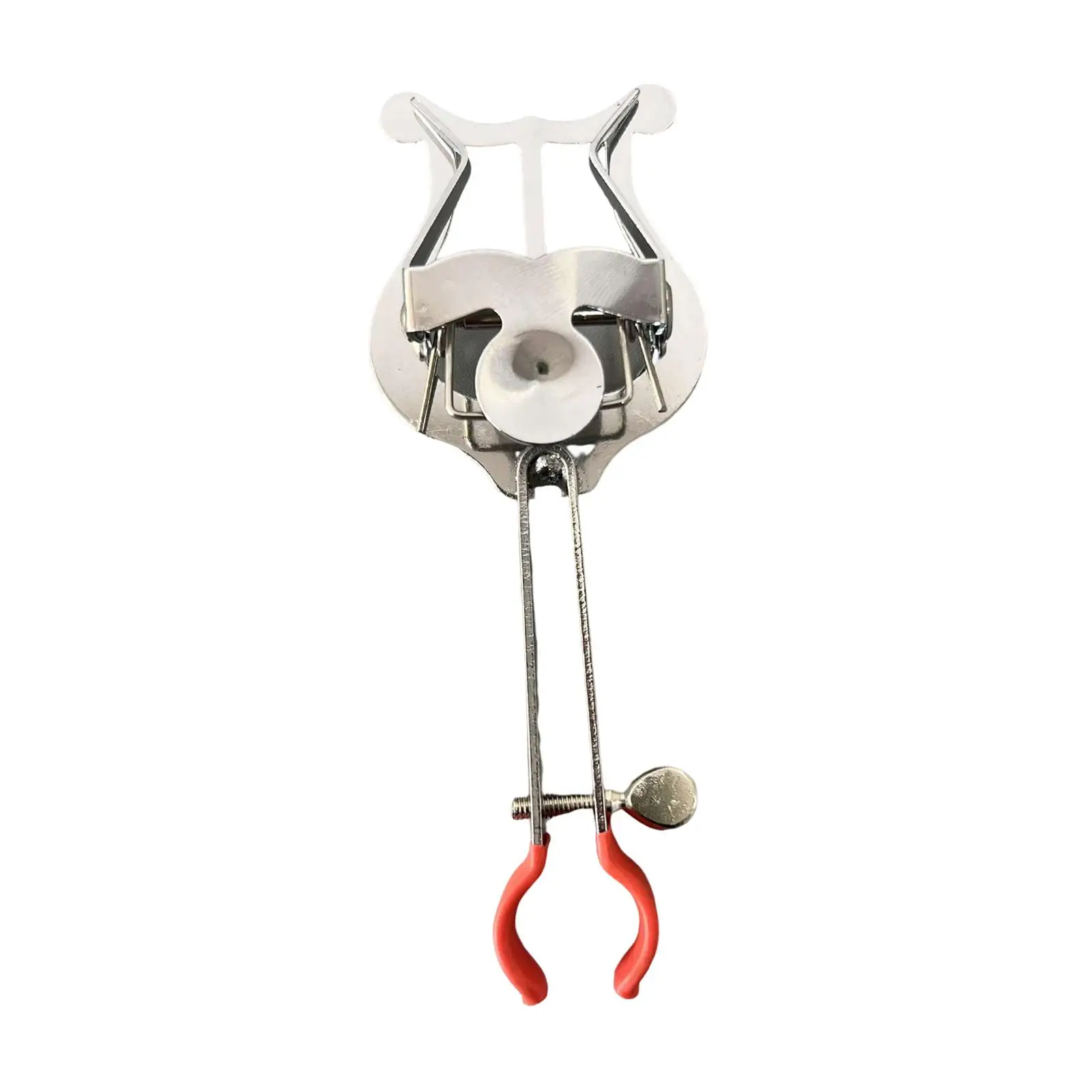 Durable Sheet Music Clamp On Holder Clarinet Lyre Sheet Music Clamp Stand Instrument Holder for Marching Band Cornet Instruments euphonium parts sheet music holder