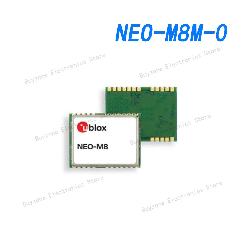 

NEO-M8M-0 GNSS / GPS Modules u-blox M8 concurrent GNSS LCC module, TCXO, Flash, SAW, LNA