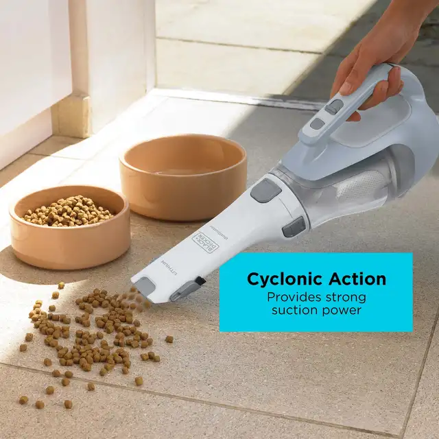 Black & Decker CHV1410L 16V Lithium ION Hand Held Vacuum, Green 4