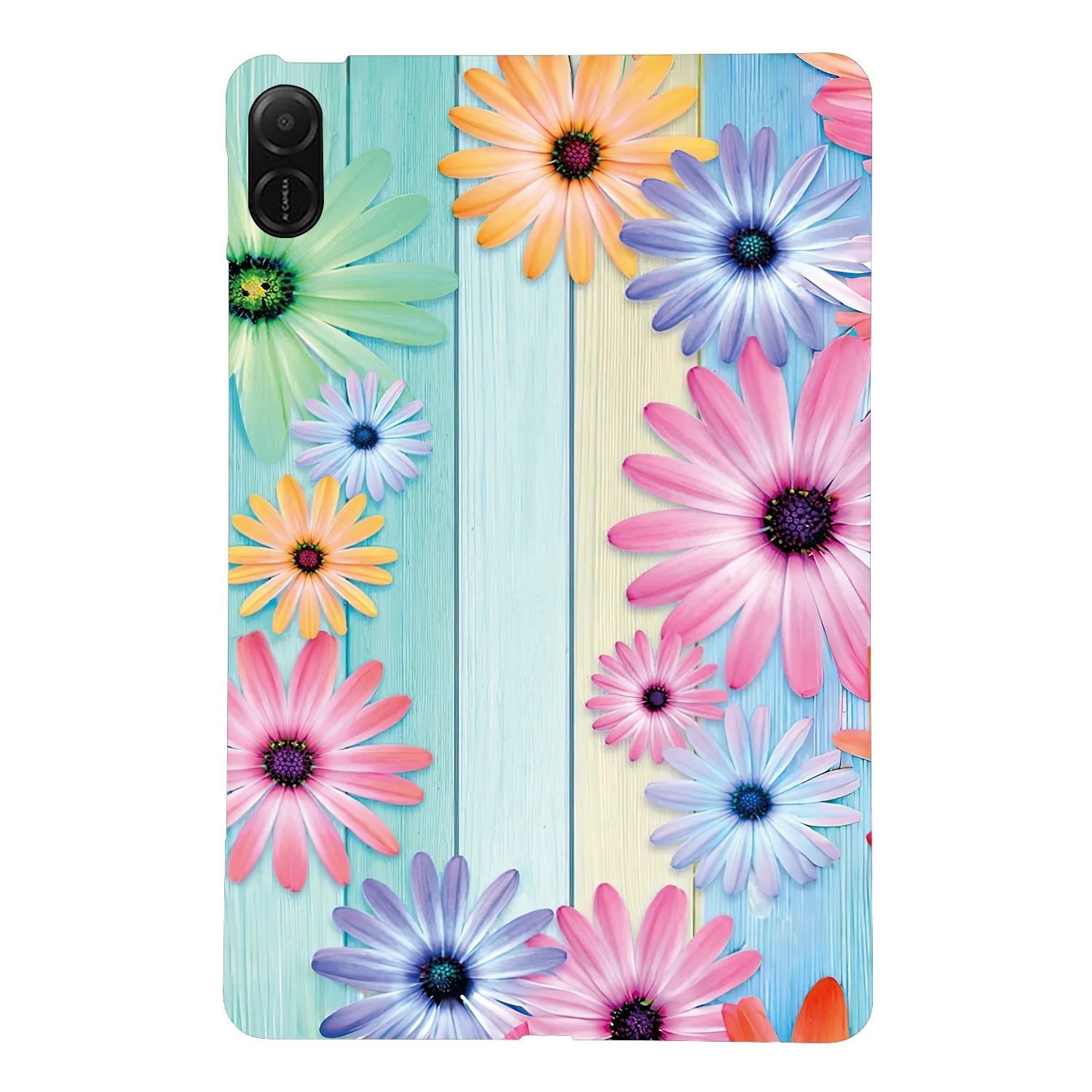 Colorful Silicone Tablet Case with TPU Painted Design