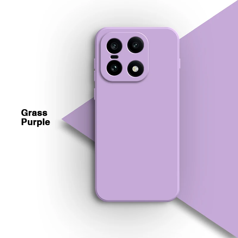Luxurious Soft Silicone Phone Case with Lens Protection and Internal Flocking Design