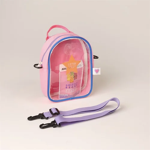 여아용 투명 스쿠터 걸이 가방, 도시락 가방, 자전거 바구니 가방, 문 핸드백, 다기능 가방 5