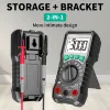 MASTFUYI Digital Multimeter Ammeter AC DC Voltmeter Mini Hand Held Digital Multimeter Cable Ohm Meter With Probe Combination 2