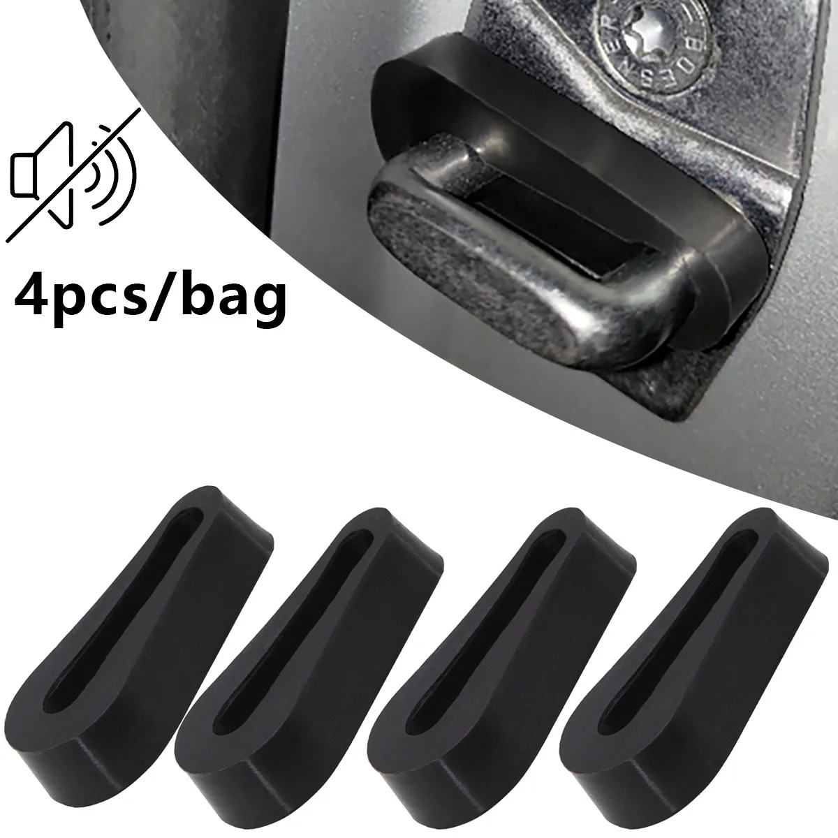 Ammortizzatore Fonoassorbente Per Auto Per Vw Golf 4 5 6 7 8 Polo T5 Bora Caddy Jetta Passat B6 B8 Tiguan Touran Blocco Porta Buffer Deadening