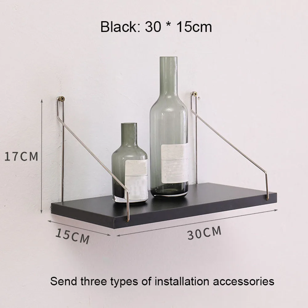 

Новая маленькая стойка для хранения, подвесная стойка без отверстий, настенная прикроватная подвесная настенная декорация, Минималистичная мебель для спальни