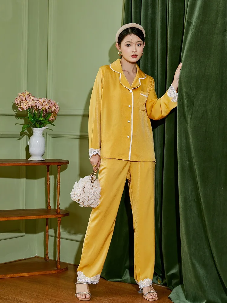 Pajamas Ladies Cotton Velvet Long Sleeve Pants Homewear Ladies Two Sets loungewear women  pijama perro  женское бельё