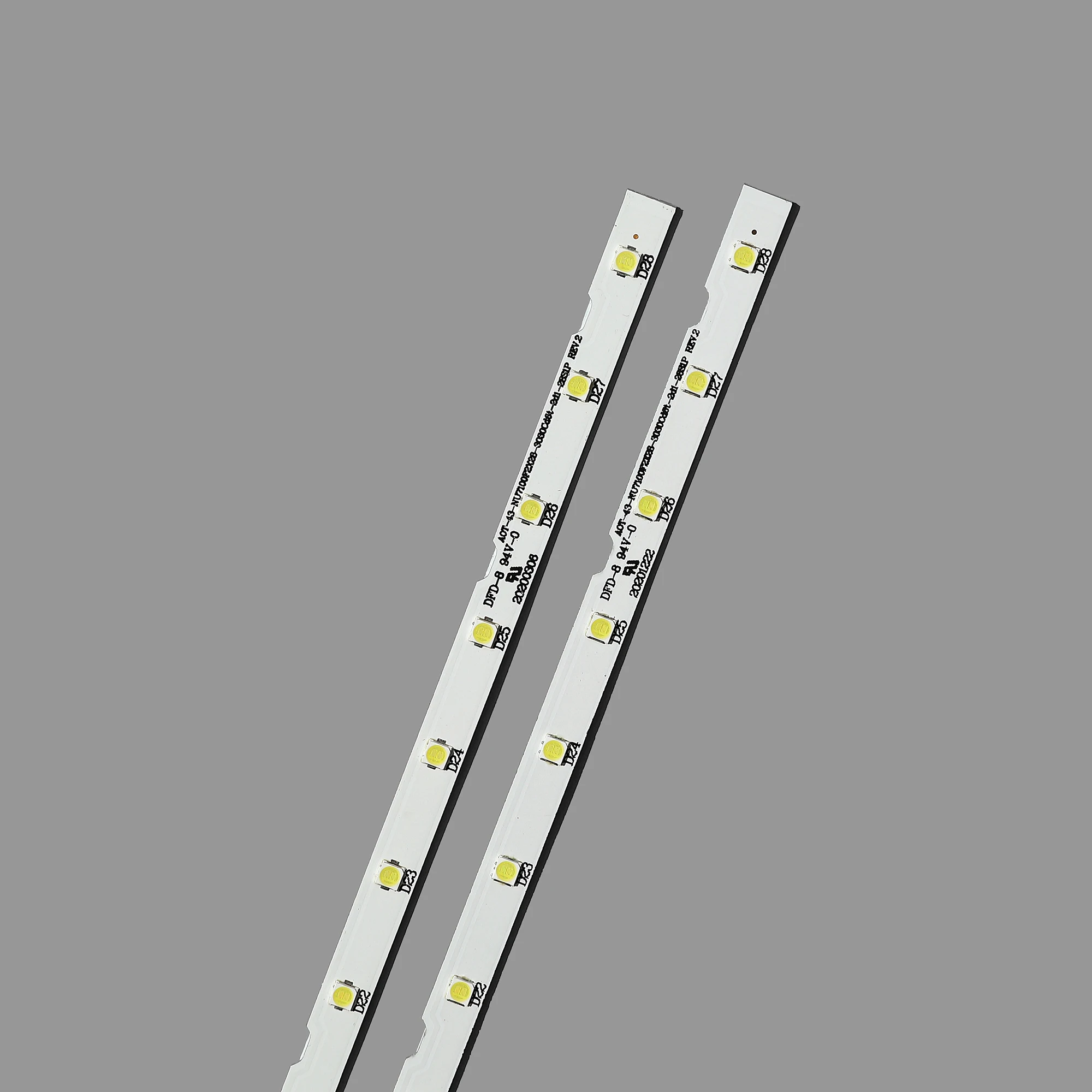 New 2 Pcs 28led Led Backlight Strip For Samsung Ue43nu7100u Aot_43 ...