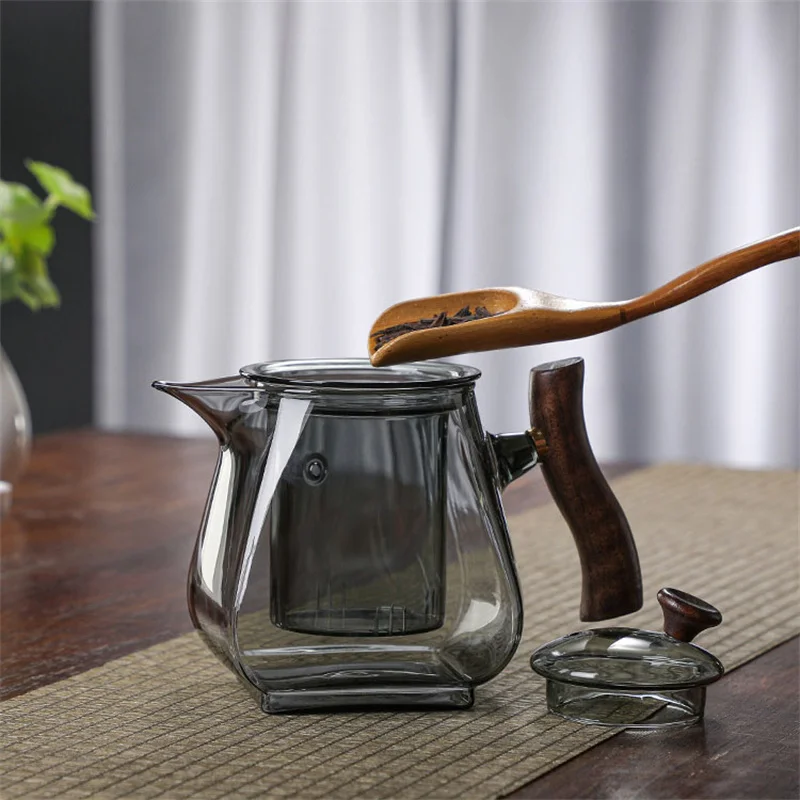 Heat-Resistant Glass Teapot