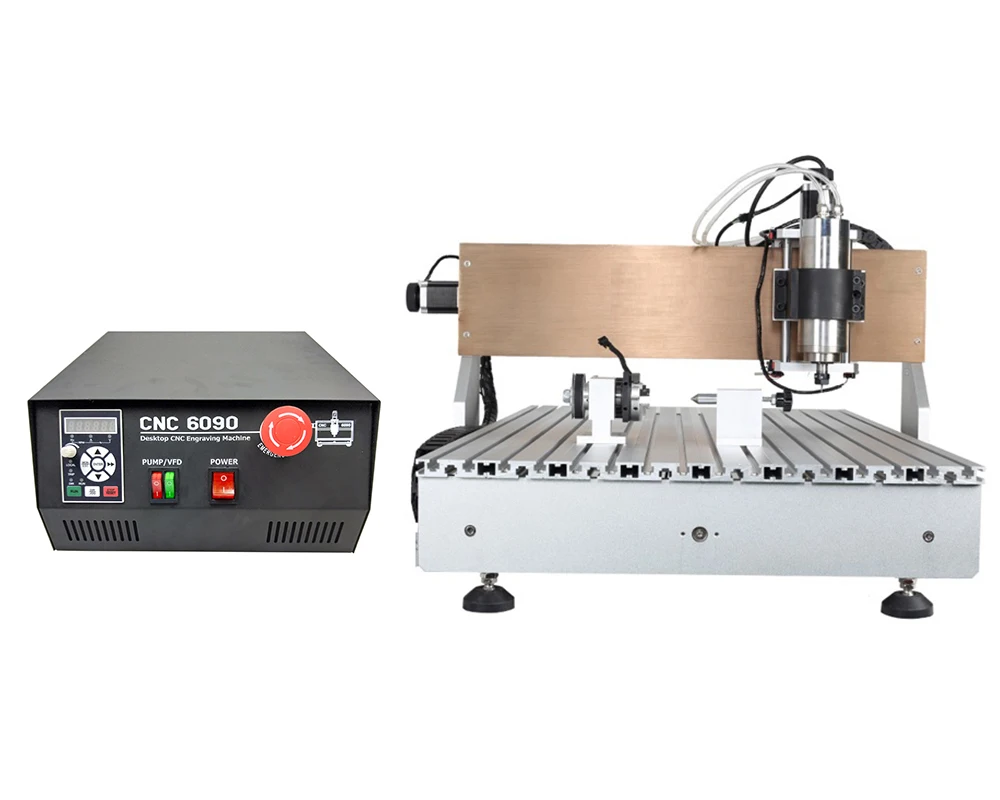 

CNC 6090 модельная фабричная Прямая продажа шпиндель с водяным охлаждением ручной маршрутизатор MACH3 деревообрабатывающий фрезерный гравировальный станок