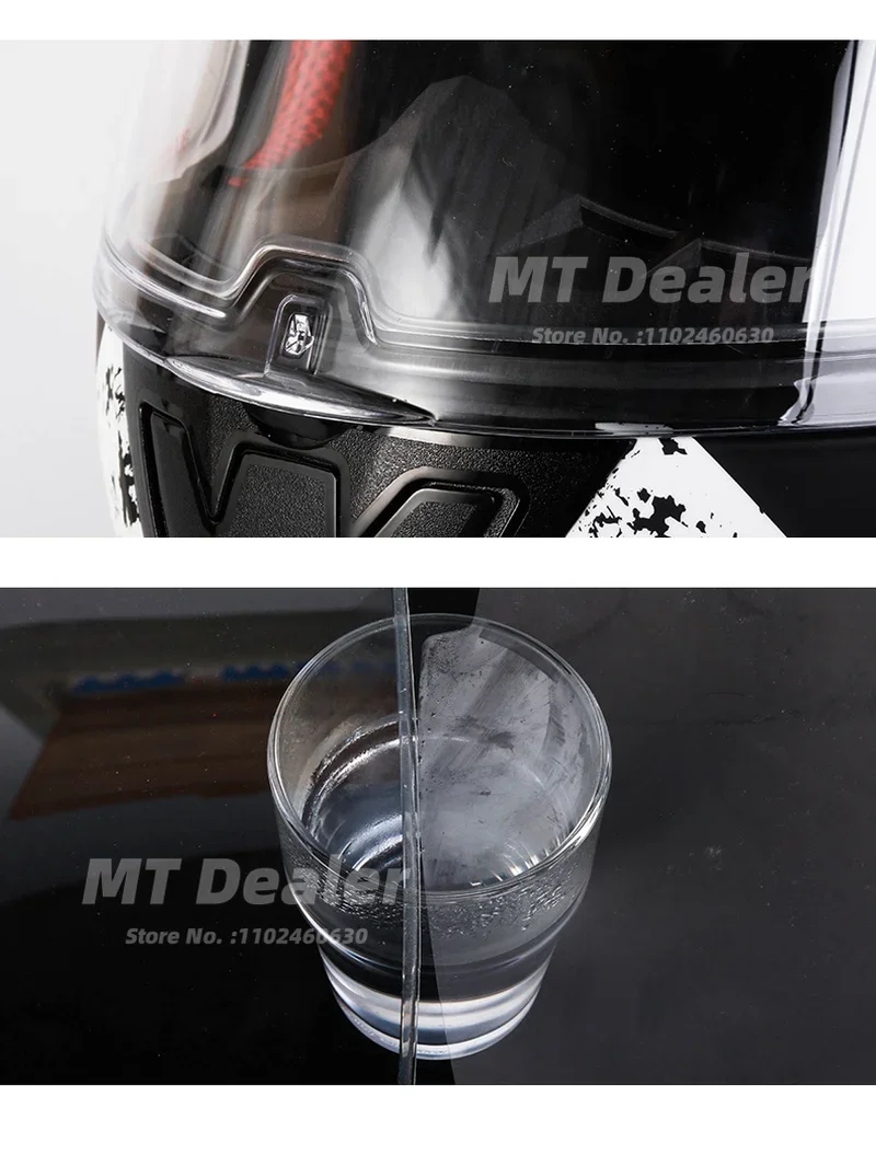 Motorcycle Helmet Visor Film Anti Fog for LS2 FF353 FF320 FF800 FF397 FF390 Lens Anti Fog Film Motorcycle Helmet Accessories