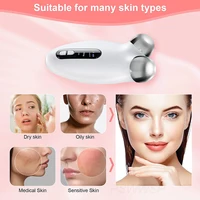 Face Lifting Massager EMS Microcurrent Roller Massage for Double Chin Reducer Tighten Anti Wrinkle Massage Beauty Devices 2