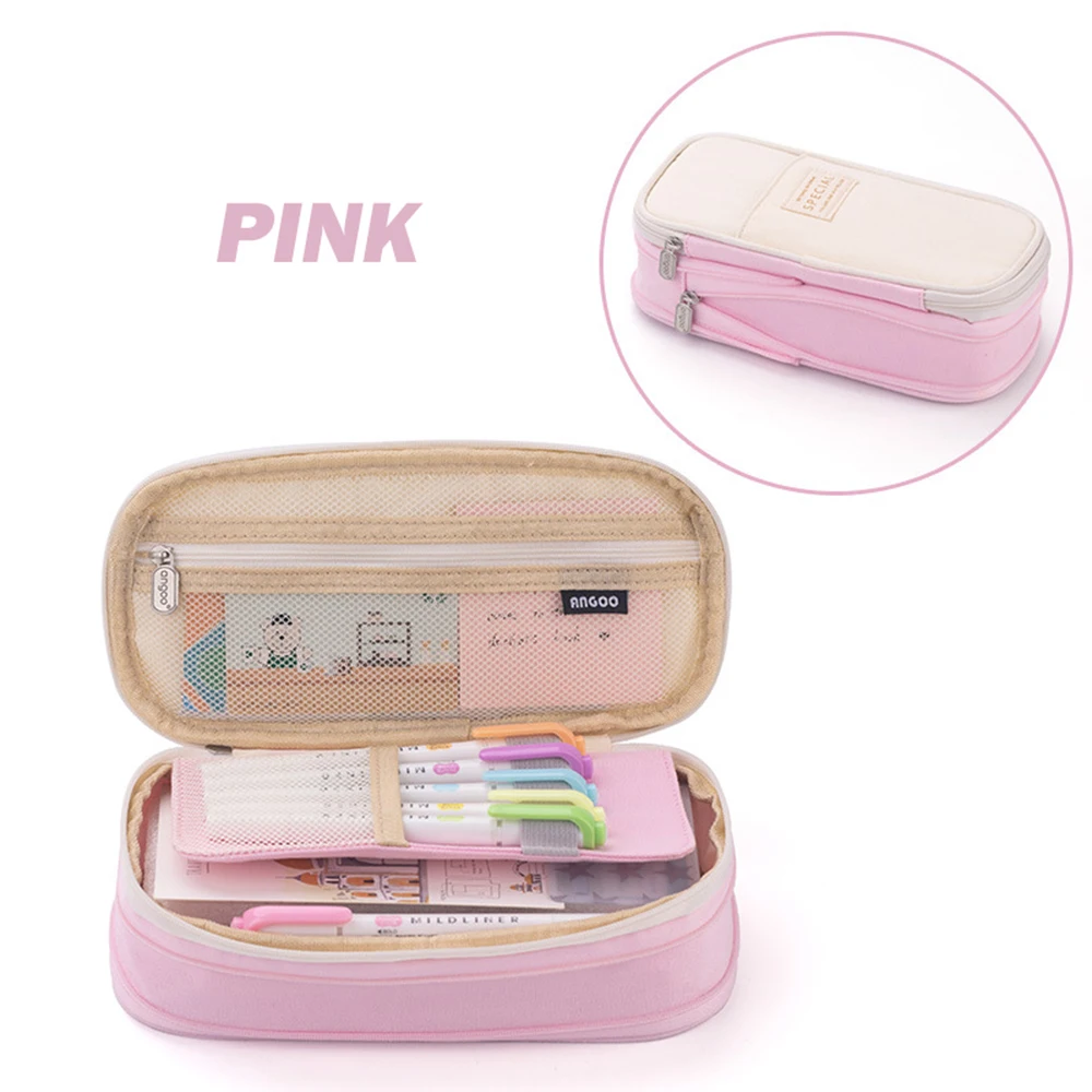 Expandable Pencil Pouch by Five Star Makeup Pen School Supplies