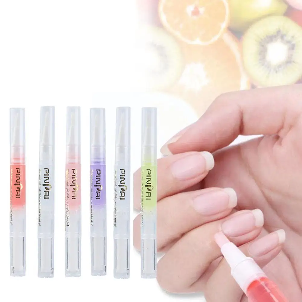 

1 PCS 5ml Nail Nutrition Oil Pen Nail Treatment Pen Polish Revitalizer Nail Oil Skin Prevent Cuticle Smell Gel Agnail 15 No E2W3