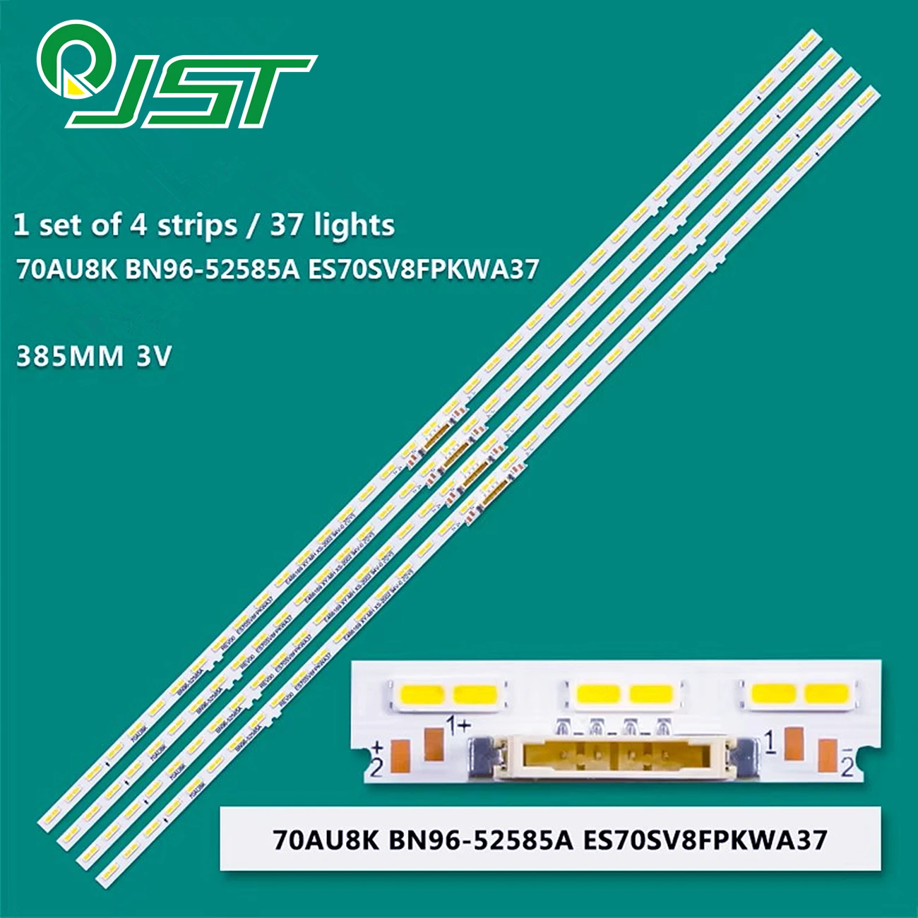 4pcs LED UN70AU8000F UE70AU8000K UE70AU7105K UN70AU8000 UE70AU8000 UA70AU8000 70AU8000 70AUBK 70AU8K BN96-52585A ES70SV8FPKWA37