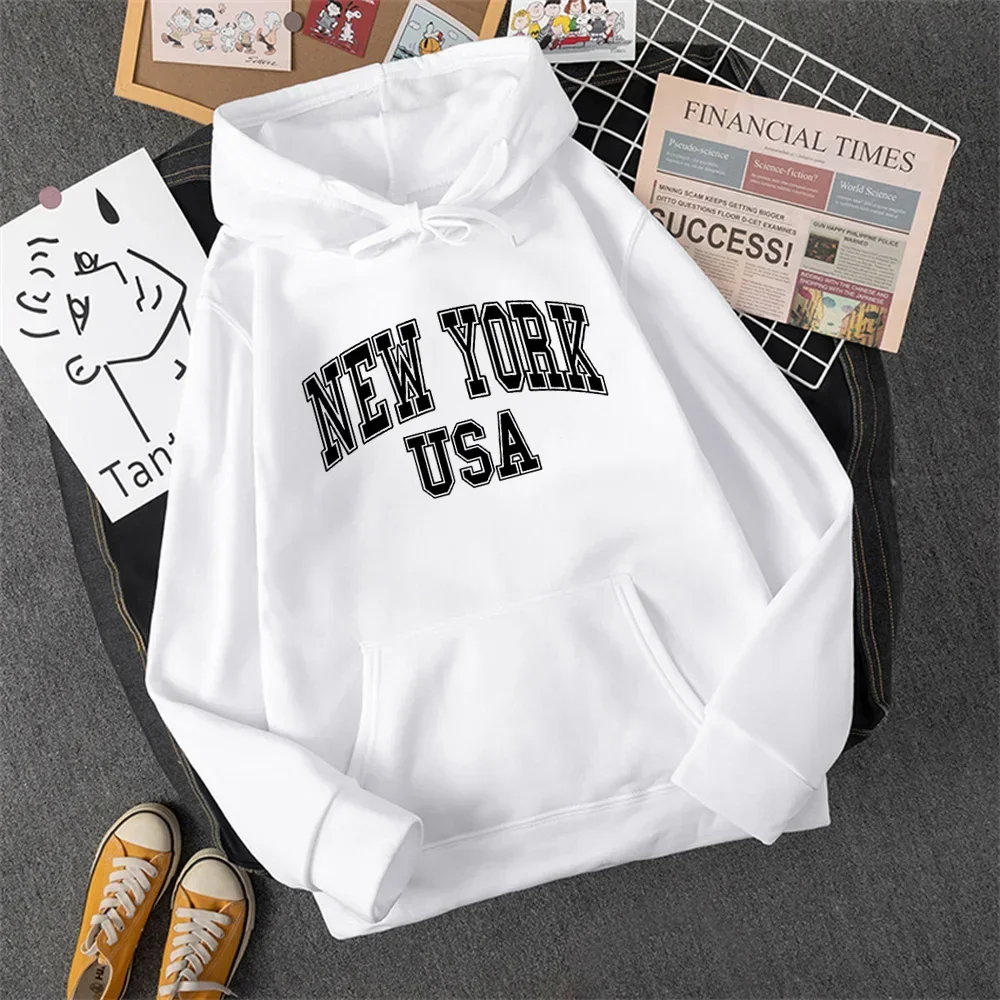 Women Hoody Street Casual Loose Oversized Hoodies Sweatshirt Autumn Fleece Hooded Hip Hop O-Neck Clothing Female 3