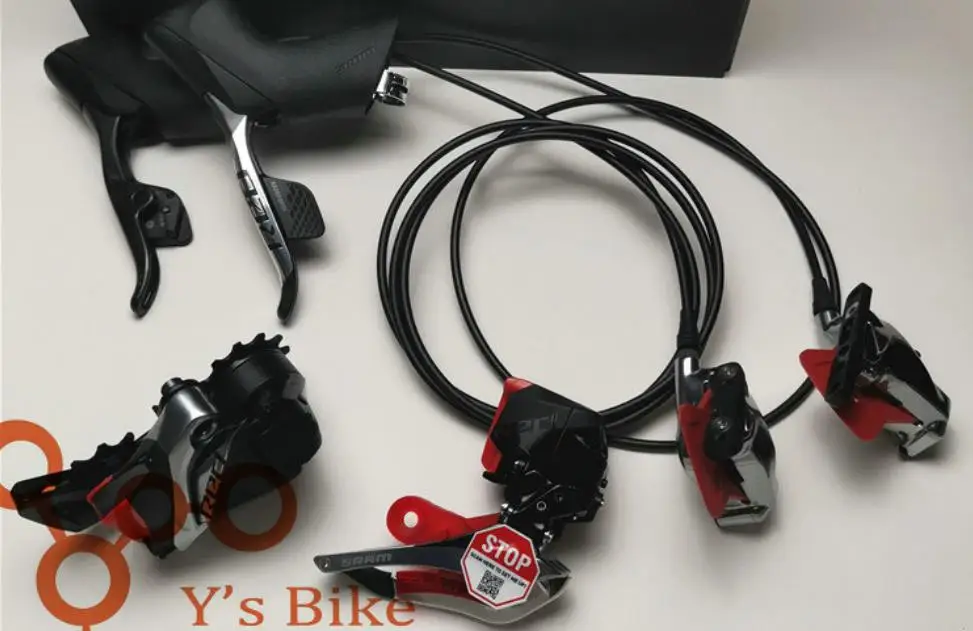 sram RED AXS ETAP shift brake lever + front derailleur + rear