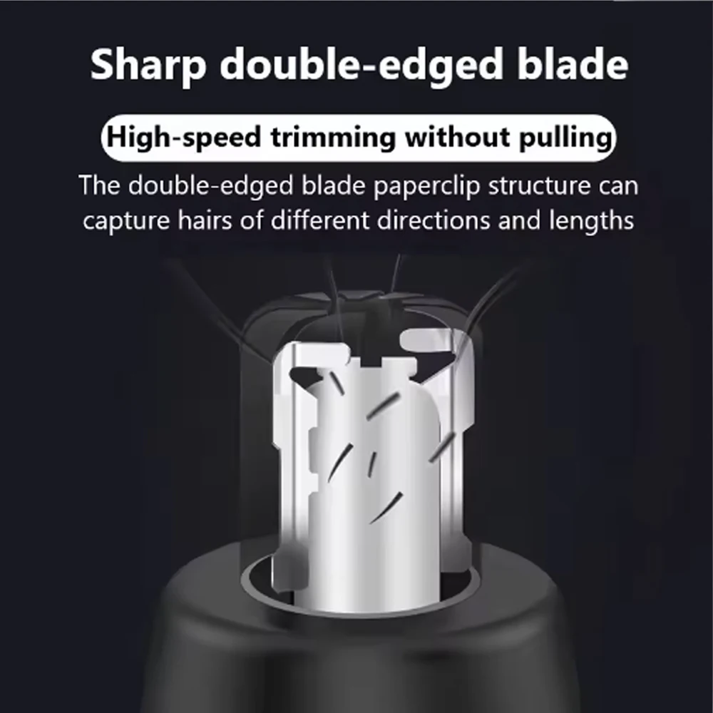 Kemei Nose Hair Trimmer Nasal Wool Implement Nose Hair Cut Washed Trimmer Clipper And Razor Epilator Remover