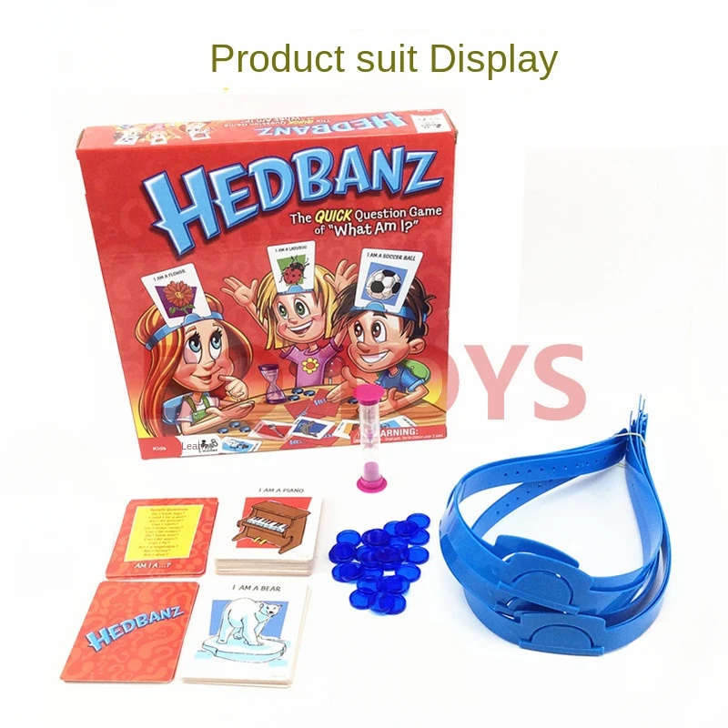 Board Game Card Guess Who I Am Game What am I Headband Guess Card Game 2-6 People 5