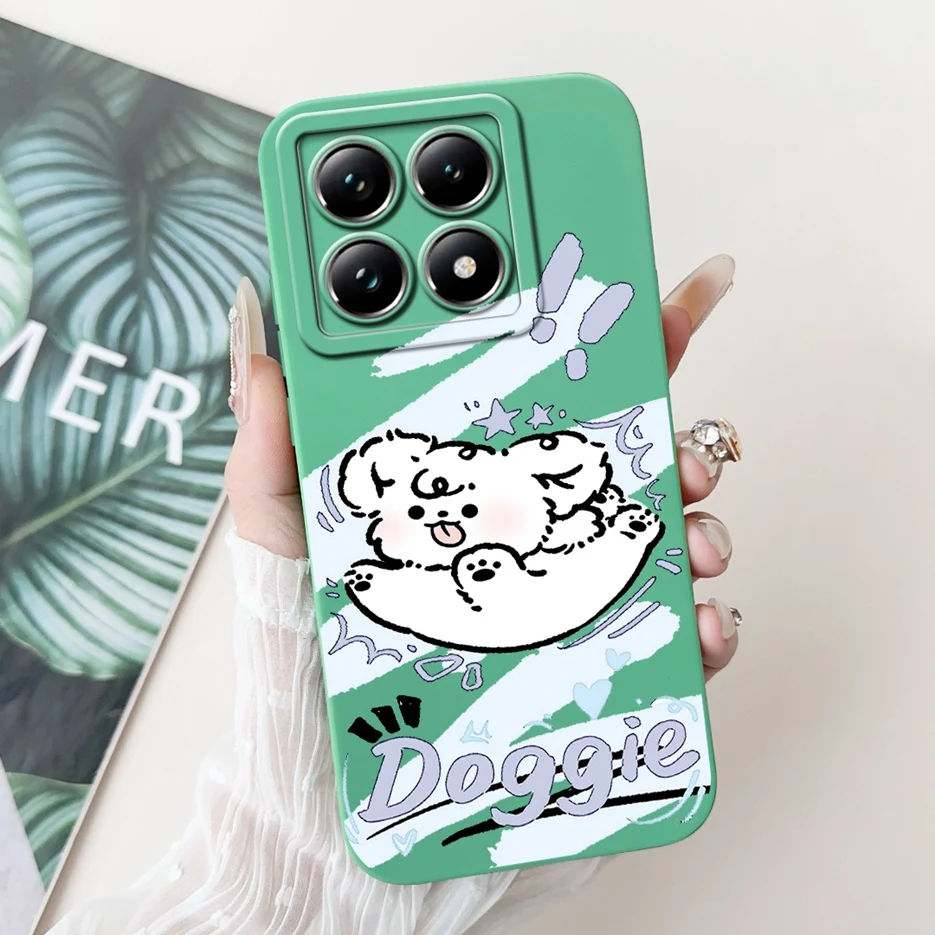 Cute Dog Cartoon Soft TPU Case - Full Camera Protection Cover