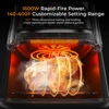 Air Fryer, ZUSBYI 6.5QT Air Fryer Oven With Smart Coloful Screen, 12 in 1 Customizable Functions, 1-Touch Digital Display 4