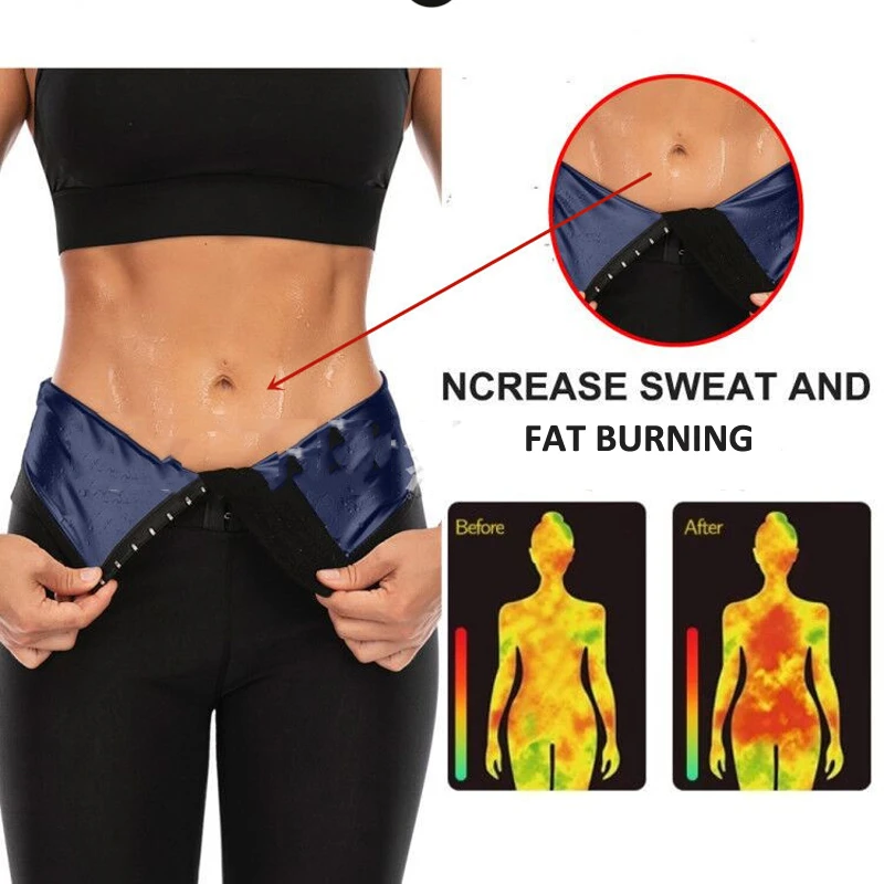 Women Body Shaper Weight Loss Slimming Pants Sweat Sauna Pants