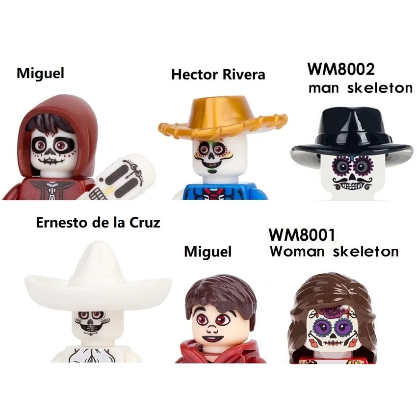 

PG8138 CoCo Miguel Building Blocks Mini Action Figure Toys