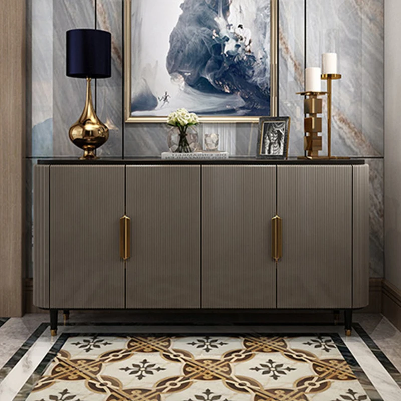 

Customized sideboard simple modern partition cabinet into the home shoe cabinet storage end view cabinet living room light luxur