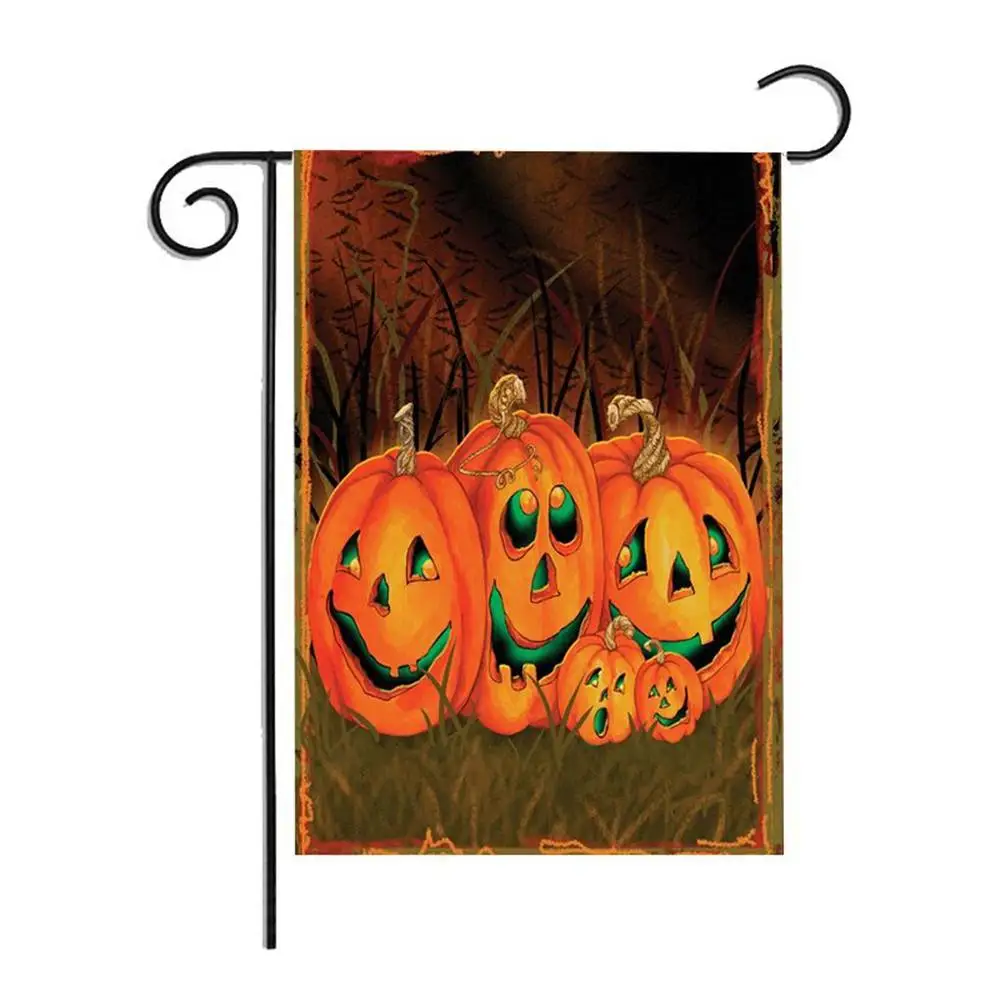 Halloween Decoration Banner Easy To Install Festive Atmosphere Garden Decoration Scene Layout Atmosphere Household Products Flag
