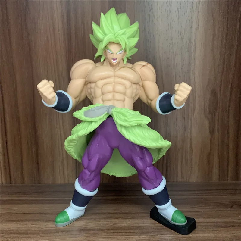 Dragon Ball Flash Series Super Saiyan Broly – Action Figure 10 Cm Con 3 Punti Di Articolazione E Moneta Collezionabile, Bandai