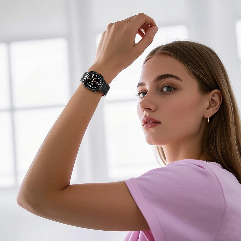 Silicone Magnetic Bracelet Smartwatch Sport Band Accessories