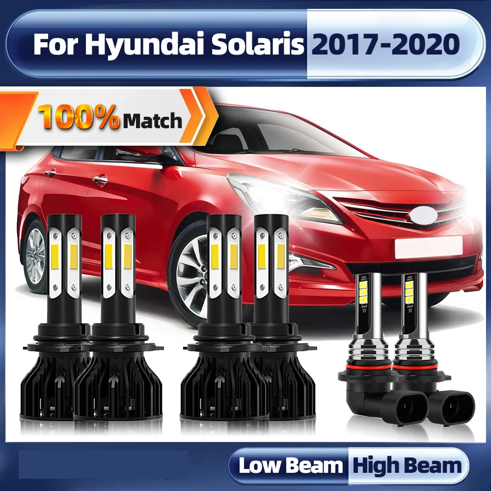 

Canbus Led Headlight 360W 60000LM 9005 HB3 CSP Chip Car Light Bulb 12V 6000K White For Hyundai Solaris 2017 2018 2019 2020