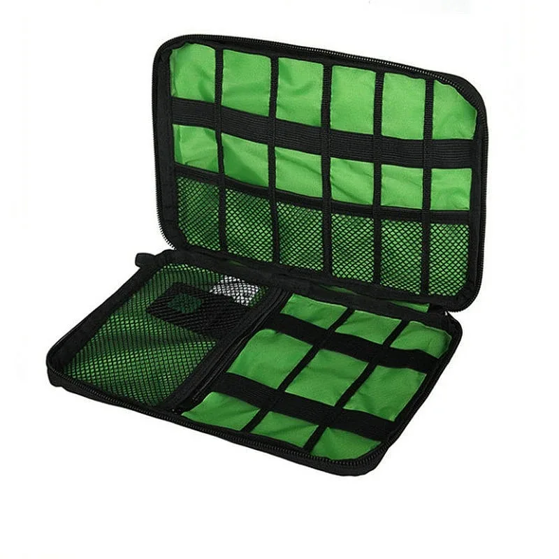 UTHAI T47 HDD Cable Storage Bag Travel Mobile Hard Drive U Disk Organizing Package Earphone SSD Charger Protable Storage Box portable hard drive bag data cable storage bag cable storage bag hard drive box hard drive case cable organizer pouch digital accessories bag electronic accessories case