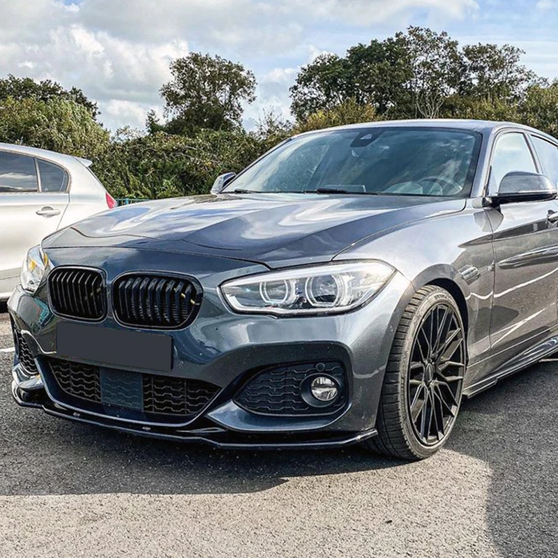 Car Front Bumper Lip Spoiler 3 PCS For BMW 1 Series F20 F21 2015~