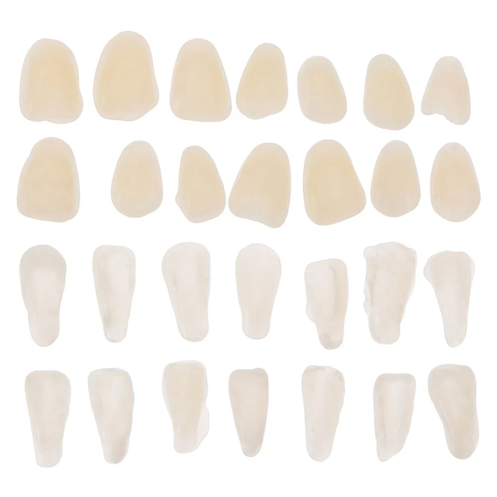 

150 Pcs Dental Tablets Moldable Teeth Veneers Temporary Fake Tooth Repair Supplies Oral Denture Porcelain Patch