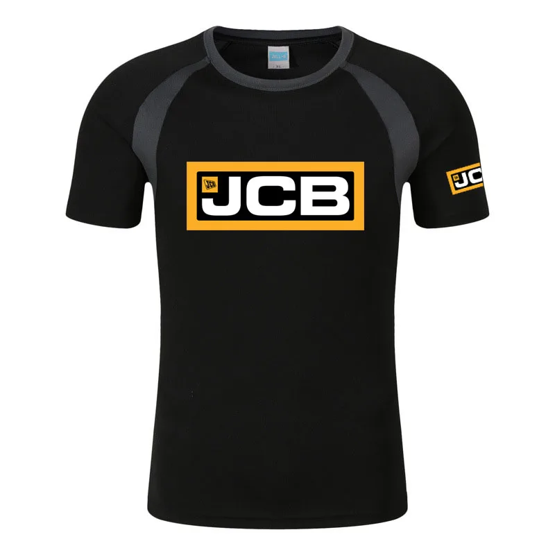 

Excavator Jcb 2023 Nem Gym Jerseys Fitness Shirt Running Men's Eight Color Short Sleeves Breathable Sportswear