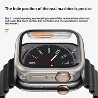 Verre + boîtier pour Apple Watch 11 10 46mm 42mm 9 8 7 45mm 41mm, protection d'écran, changement Ultra 3/2/1, couvercle pare-chocs iWatch 6 5 4 SE 44mm 2