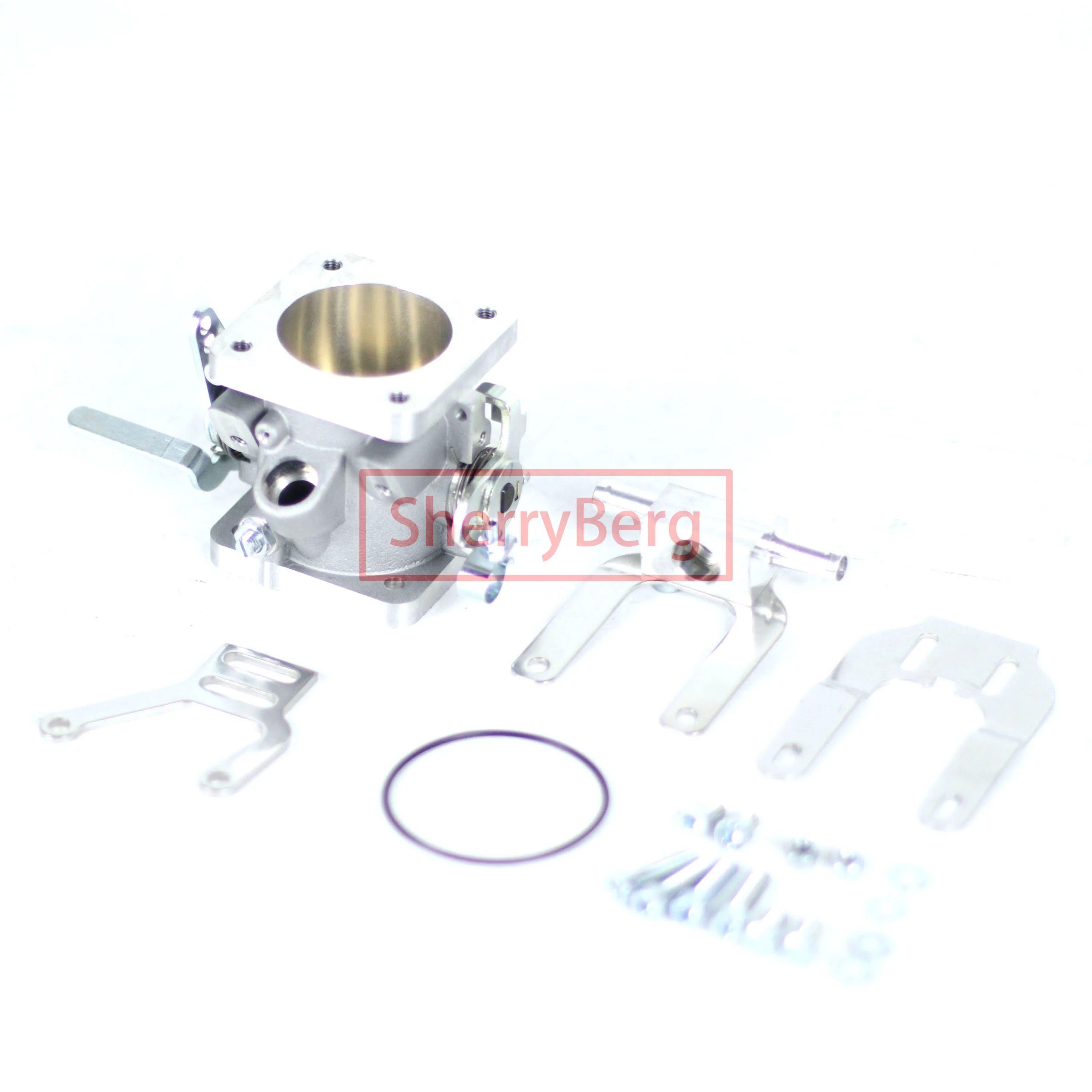 

SherryBerg SF INDIVIDUAL 45DCOE 45mm Aluminium Fuel Injection Throttle Body for Weber Jenvey EMPI DCOE Style Inlet TH TB Carb