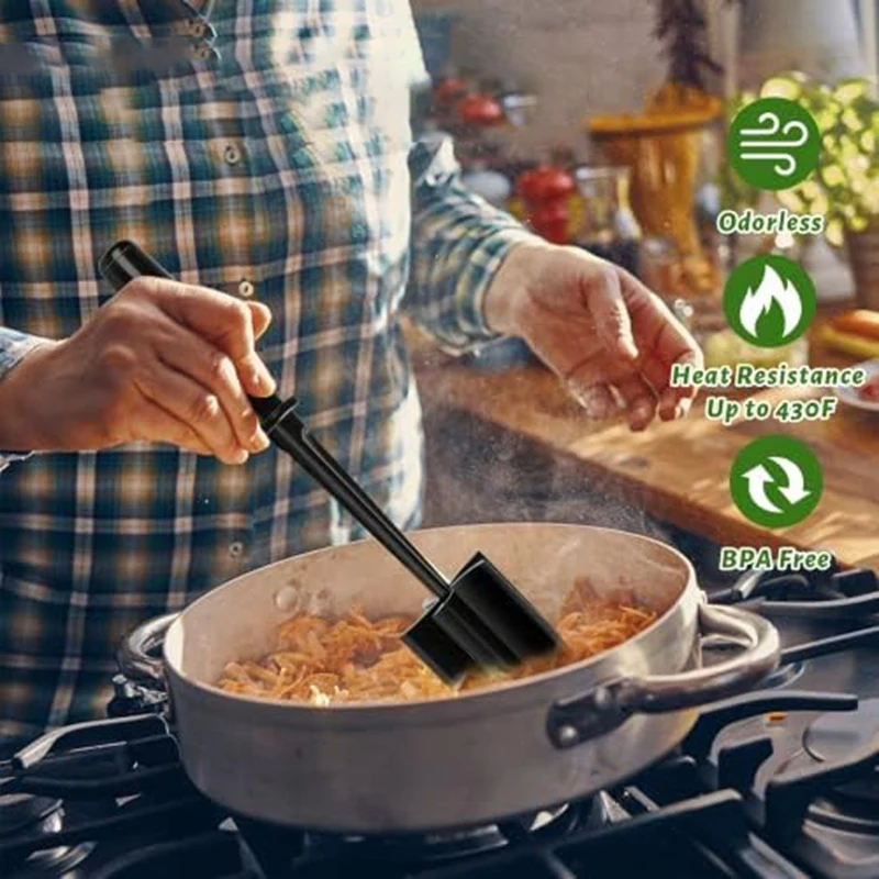 

Измельчитель для мяса, измельчитель для гамбургеров, измельчитель для картофеля-измельчитель для говядины кухонный инструмент и гаджеты, безопасная для антипригарной посуды
