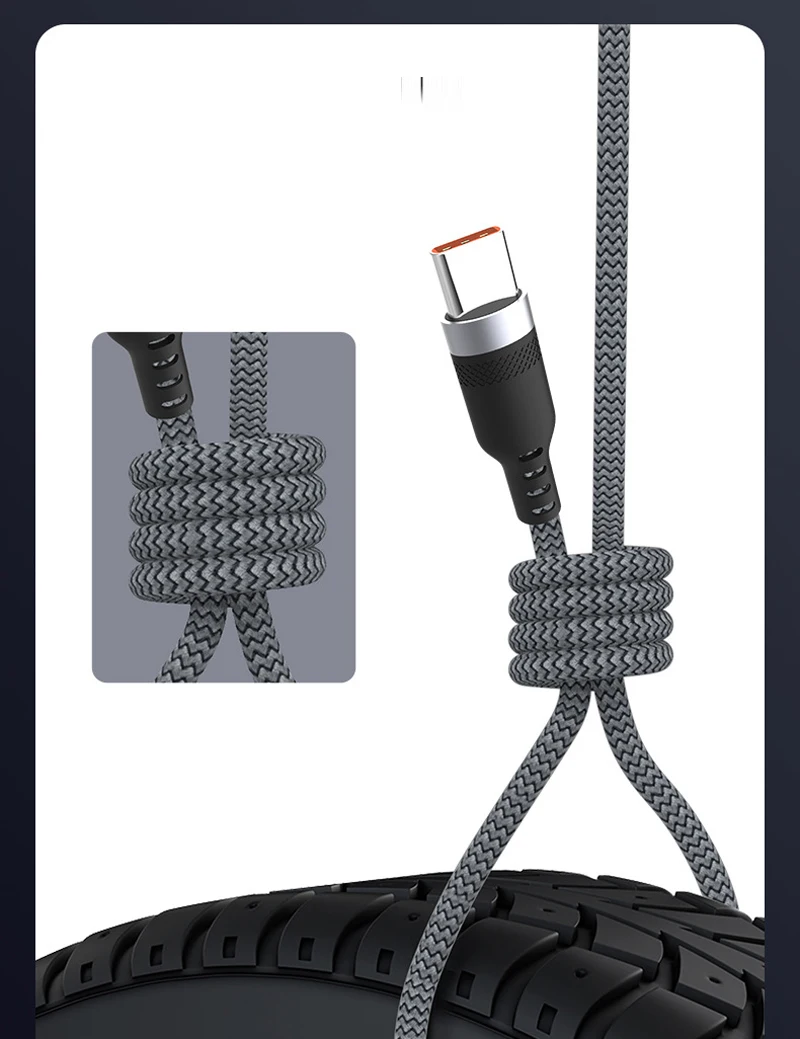 High-Speed Micro USB Charging Cable - Fast Charge 5A, Durable Data Transfer Cord