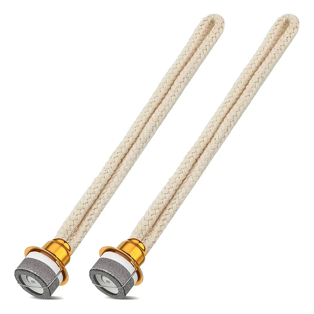2 Pcs Oil Lamp Wick Fragrance Oil Lamp Wick Replacement Air Control Catalytic Burner