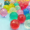 12pcs Funny Children Toy Ball Colored Bouncing Ball Rubber Outdoor Toys Kids Sport Games Diamond Elastic Juggling Jumping Balls 2