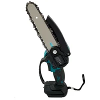 Scie à chaîne Makita de 6 pouces, scie électrique portative, scie à bois, outil de jardinage pour l'élagage, outil électrique pour batterie 18V 6