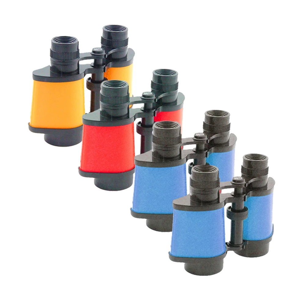 

Plastic Colorful Eightfold Children Binoculars Telescope For Kids Outdoor Games Toys(Color Mixed)