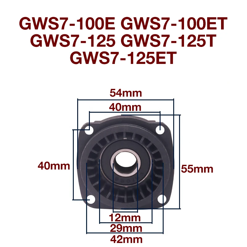 GWS7-100 Bearing Housing Replacement Parts for Bosch GWS7-100E ET GWS7-125T ET Angle Grinder Power Tools Bearing Housing 1pc for motorcycle engines valve guide drift tools 5mm 5 5mm valve guide lapping remover repair parts