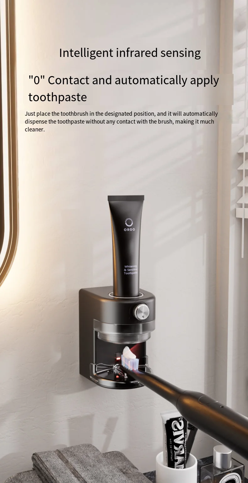 Automatic Toothpaste Squeezer - Adjustable Bathroom Accessory