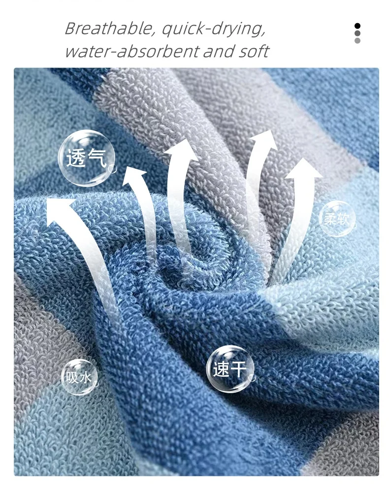 Cotton towel couple face washcloth home gift set
