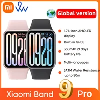 Global Version Xiaomi Smart Band 9 Pro 1.74'' Display 21-day Battery Life Built-in GNSS 150+ Sports Modes Sleep Monitoring 5ATM 1