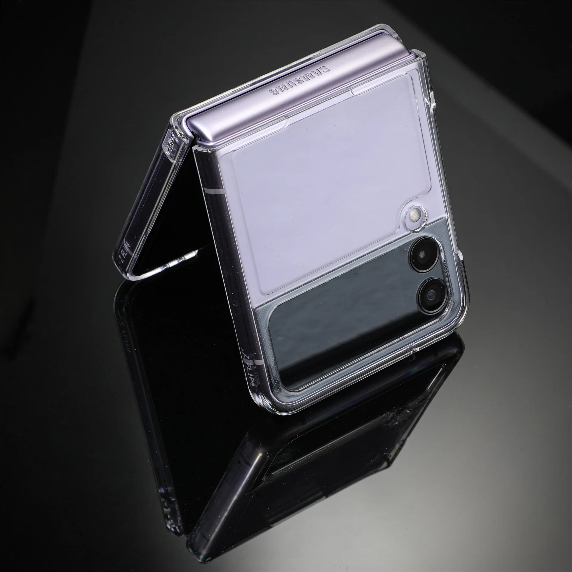 Per Samsung Galaxy Z Flip 3 Custodia Trasparente Custodia Rigida Per Pc Trasparente Per Galaxy Z Flip 3 4 Zflip 3 4 Flip3 Z3 Z4 Cover