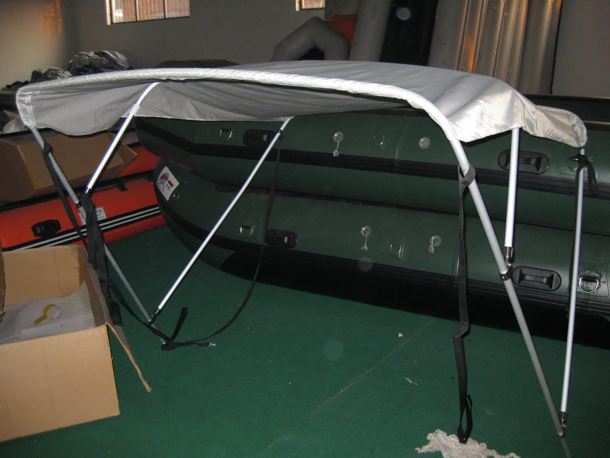 Hot Sale 1.1M Folding Awning for Fiberglass Boat or Inflatable Boat
